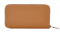 Hermes Silk'In Classique Long Wallet, Epsom, Gold, Y (2020), B, 3*